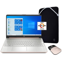 Notebook HP 15-EF1073WM AMD Athlon Silver 2.3GHz / Memória 4GB / SSD 128GB / 15.6" / Windows 10 foto principal