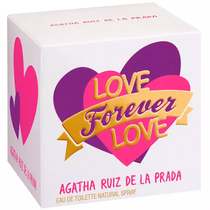 Perfume Agatha Ruiz de La Prada Love Forever Eau de Toilette Feminino 80ML foto 2