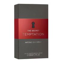Perfume Antonio Banderas The Secret Temptation Eau de Toilette Masculino 50ML foto 1