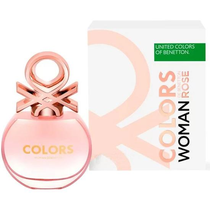 Perfume Benetton Colors Woman Rose Eau de Toilette Feminino 80ML foto 1