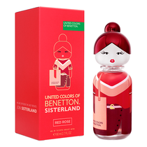 Perfume Benetton Sisterland Red Rose Eau de Toilette Feminino 80ML foto 2