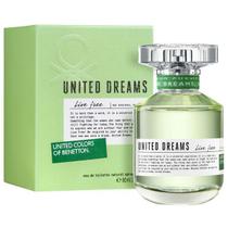 Perfume Benetton United Dreams Live Free Eau de Toilette Feminino 80ML foto 1