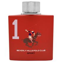 Perfume Beverly Hills Polo Club Sport 1 Red Eau de Toilette Masculino 100ML foto principal