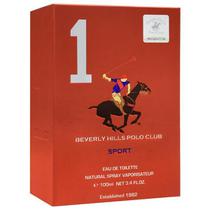 Perfume Beverly Hills Polo Club Sport 1 Red Eau de Toilette Masculino 100ML foto 1