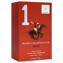 Perfume Beverly Hills Polo Club Sport 1 Red Eau de Toilette Masculino 50ML foto 1