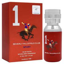 Perfume Beverly Hills Polo Club Sport 1 Red Eau de Toilette Masculino 50ML foto 2