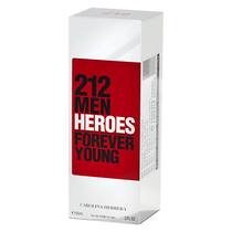 Perfume Carolina Herrera 212 Men Heroes Forever Young Eau de Toilette Masculino 90ML foto 1