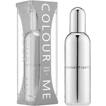 Perfume Colour Me Silver Sport Eau de Parfum Masculino 100ML foto principal