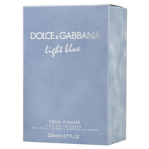 Perfume Dolce & Gabbana Light Blue Eau de Toilette Masculino 200ML foto 1