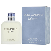 Perfume Dolce & Gabbana Light Blue Eau de Toilette Masculino 200ML foto 2