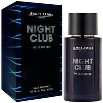 Perfume Jeanne Arthes Night Club Eau de Toilette Masculino 100ML foto principal