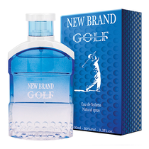 Perfume New Brand Golf Blue Eau de Toilette Masculino 100ML foto 1