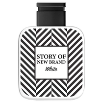 Perfume New Brand Story Of White Eau de Toilette Masculino 100ML foto principal