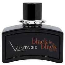 Perfume Nuparfums Black Is Black Vintage Vinyl Eau de Toilette Masculino 100ML foto principal