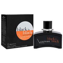 Perfume Nuparfums Black Is Black Vintage Vinyl Eau de Toilette Masculino 100ML foto 2