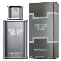 Perfume Yves Saint Laurent Kouros Silver Eau de Toilette Masculino 100ML foto 1