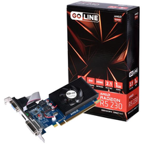 Placa de Vídeo GoLine Radeon R5-230 1GB DDR3 PCI-Express foto principal