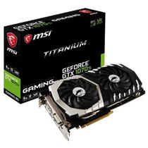 Placa de Vídeo MSI GeForce GTX1070TI Titanium 8GB GDDR5 PCI-Express foto principal