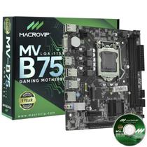 Placa Mãe Macrovip MV-B75 Intel Soquete LGA 1155 foto principal