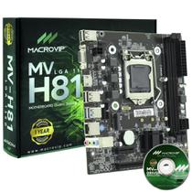 Placa Mãe Macrovip MV-H81 Intel Soquete LGA 1150 foto principal