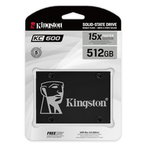 SSD Kingston KC600 512GB 2.5" foto 2