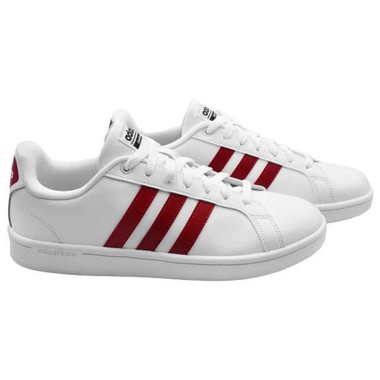 adidas cloudfoam vermelho