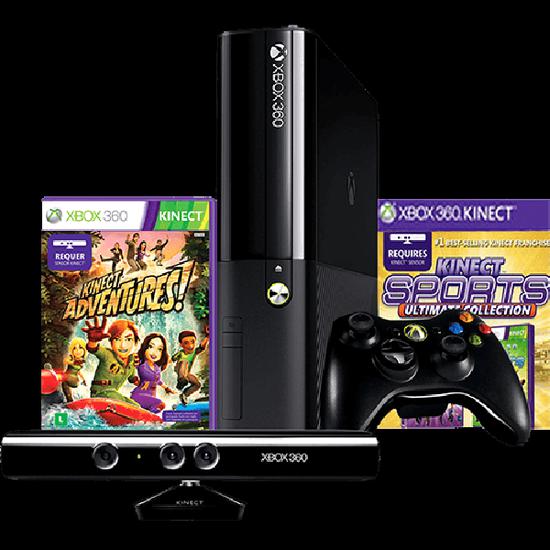 Xbox 360 + Kinect + Hd 250gb + 2 Controles - Desbloqueado