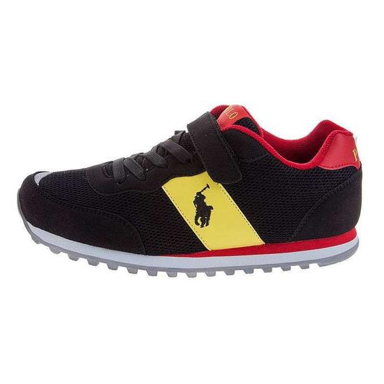 tenis infantil masculino polo ralph lauren