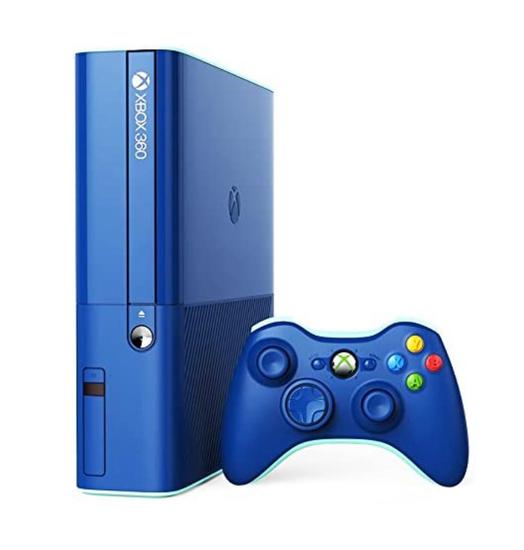 Console Xbox 360 Super Slim 500GB - Azul na loja Super Games no