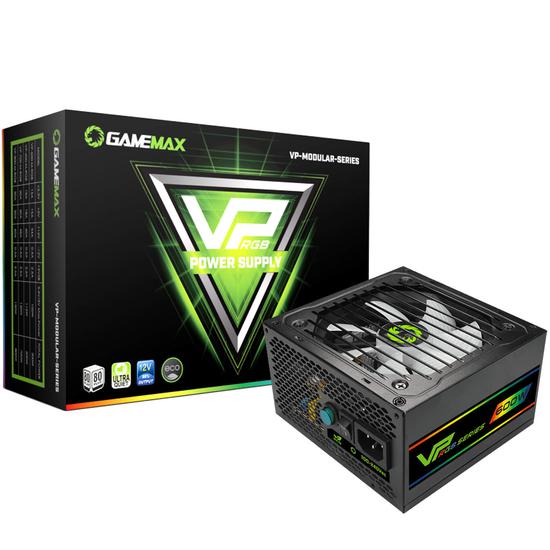 Fonte Gamemax ATX VP-600 80 Plus Bronze 600W no Paraguai 