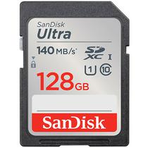 Cartao de Memoria SD de 128GB Sandisk Ultra SDSDUNB-128G-GN6IN - Preto/Cinza