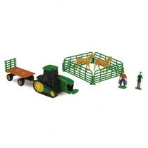 Playset Tomy - John Deere Farm Set With 10 Pieces (37657)