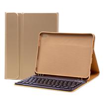 Capa Magnetica com Teclado Wireless Keyboard Suspens Key Cas para iPad 10.9 (2022) - Dourado