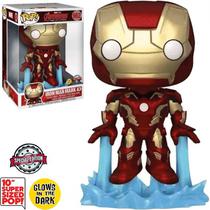 Funko Pop Marvel Avengers Exclusive - Iron Man Mark 962 (Super Sized 10" e Glows In The Dark)
