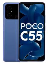 Celular Xiaomi Poco C55 64GB/ 4GB Ram/ Dual Sim/ Tela 6.71/ Cam 50MP - Cool Azul (India)