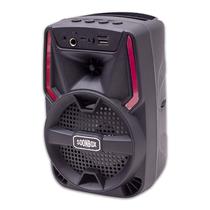 Speaker / Caixa de Som Portatil Soonbox S34 K0113 / 4" / com Bluetooth 5.0 / FM Radio / TF Card / Aux / USB / 5W / USB Recarregavel - Preto