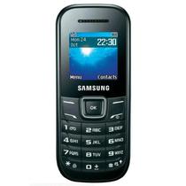 Celular Samsung E1205 / Single Sim / Tela 1.52" - Preto (Brasil)