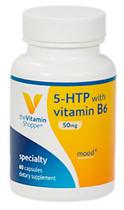 5-HTP With Vitamin B6 The Vitamin Shoppe Specialty (60 Capsulas)