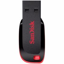 Pen Drive Sandisk Blade Z50 de 32GB - Preto e Vermelho