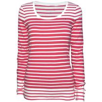 Camiseta Tommy Hilfiger Feminina RM37679930-612 XS Branco Rosa