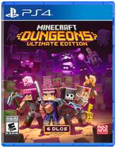 Jogo Minecraft Dungeons Ultimate Edition - PS4
