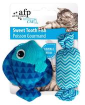 Brinquedo de Pelucia para Gato Afp 2151 Sweet Tooth Fish