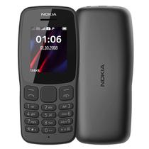 Celular Nokia 106 TA-1190 Single Sim Tela 1.77 GSM - Preto