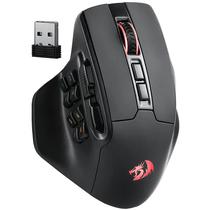 Mouse Sem Fio Gaming Redragon Pro M811 Aatrox com Iluminacao RGB/26000 Dpi Ajustavel/15 Botoes - Preto