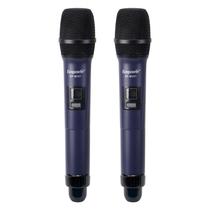 Microfone Sem Fio Ecopower EP-M301 - 6.3MM - com Receptor - Recarregavel - Azul Oscuro