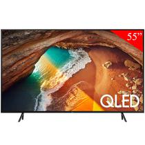 Smart TV Qled de 55" Samsung QN55Q60RAG 4K Uhd com HDR10+/Bluetooth/Wi-Fi/Bivolt (2019) - Preto