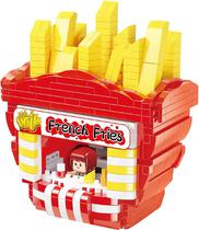 Blocos de Construcao Interesting Food French Fries Shop Koco - 03014 (853 Pecas)