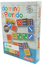 Jogo de Domino Colorido Guden Didacta - 193/02 (28 Pecas)
