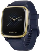 Relogio GPS Garmin Venu SQ Music Edition 010-02426-12 - Light Gold/Navy