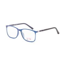 Armacao para Oculos de Grau Visard 9908 C7 Tam. 56-16-142MM - Azul/Preto